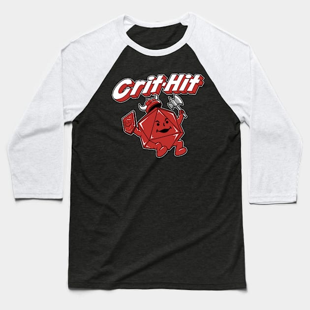 Crit-Aid Baseball T-Shirt by pigboom
